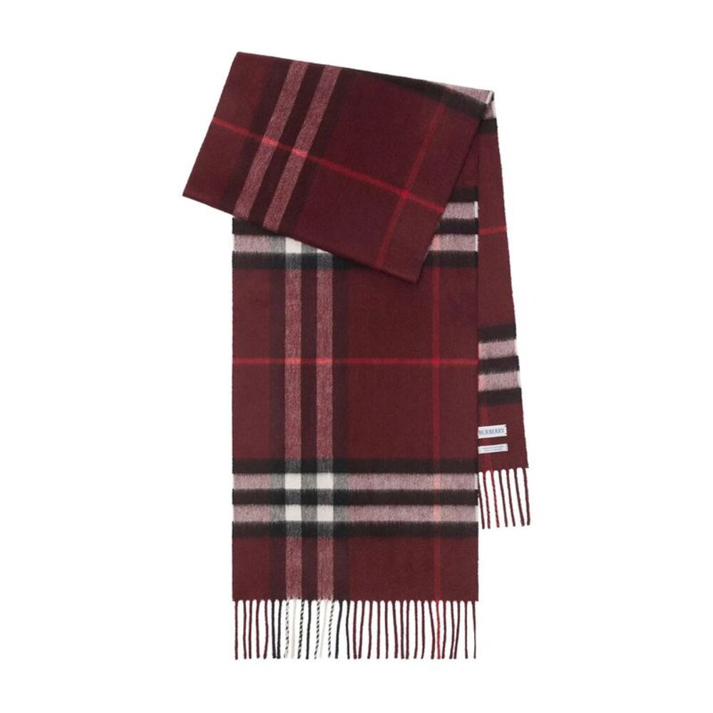 Burberry Women Check Cashmere Scarf
